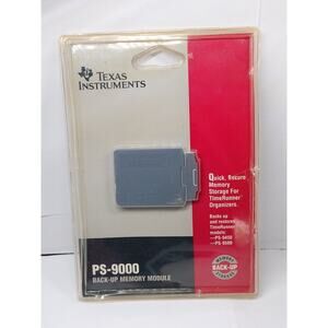 Texas Instruments PS-9000 Back-Up Memory Module For TimeRunner Organizers NEW!